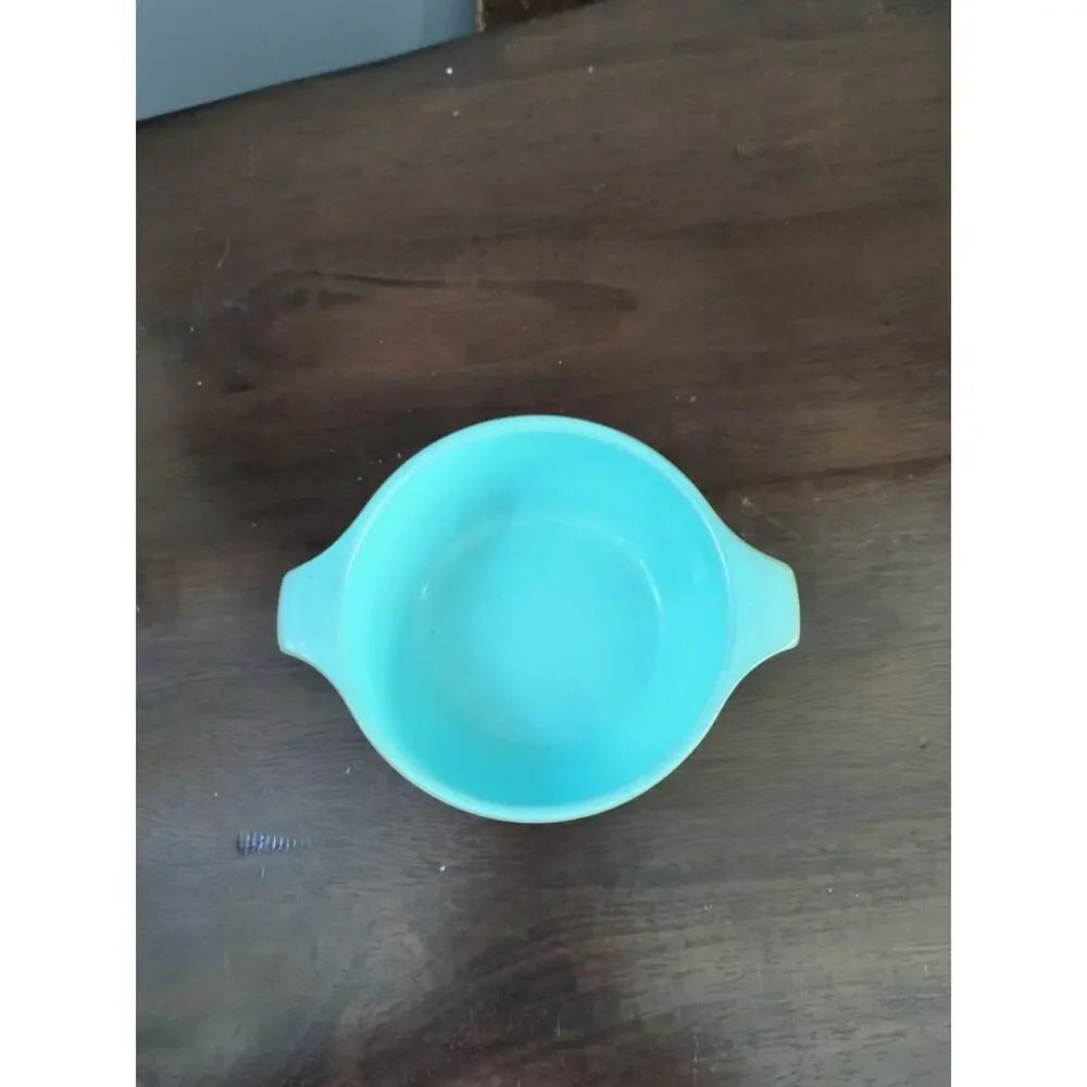 Vintage Watertown Lifetime Ware Aqua green Melamine Bowl Ice Cream MCM 4.5
